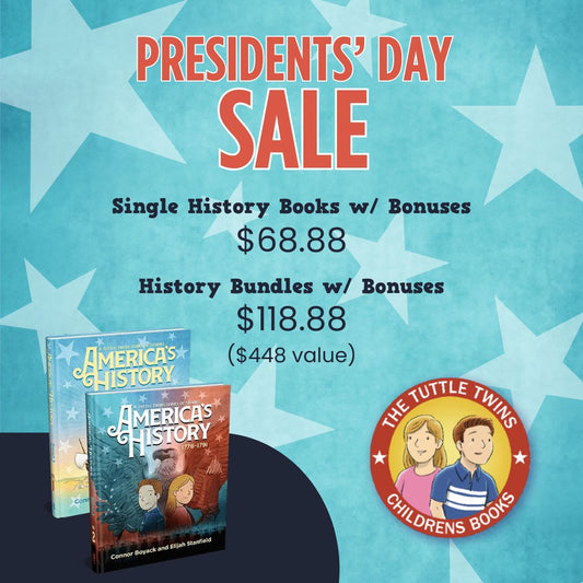 Real American History for Kids—President’s Day Savings Inside!