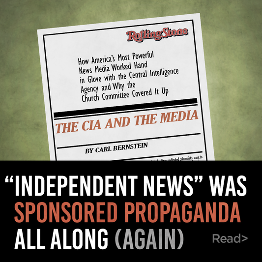 The media isn’t independent. It never was.