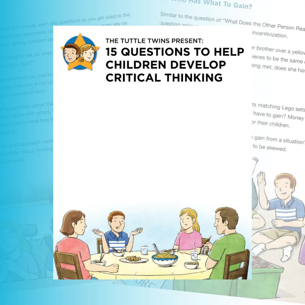 15 Questions to Help Children Develop Critical Thinking (PDF)