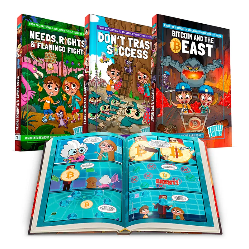 Seasons 1-3 Graphic Novels Box Set (Hardback)