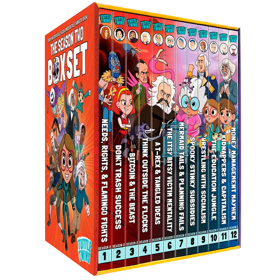 Season Graphic Novels Box Set (Hardback) – The Tuttle Twins
