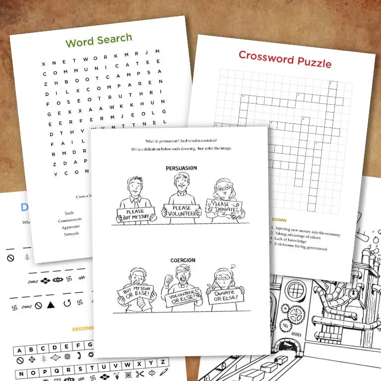 Tuttle Twins Workbooks (All 14 PDF Activity Workbooks)