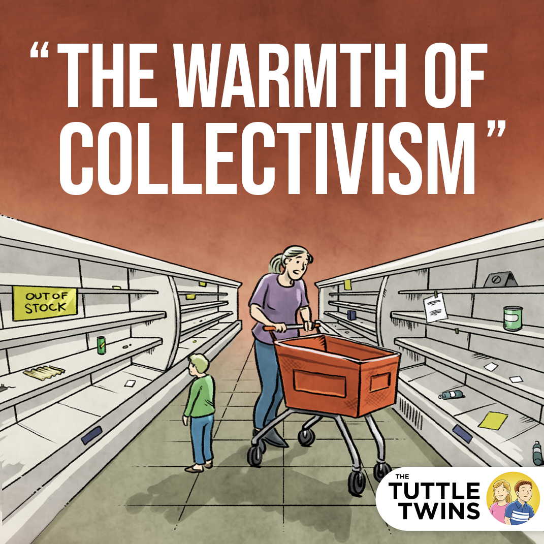 Comic Collectivism Mamdani touts the “warmth” of collectivism… – The Tuttle Twins