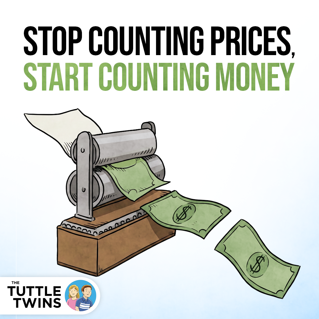 They can make inflation "fall" without changing a thing