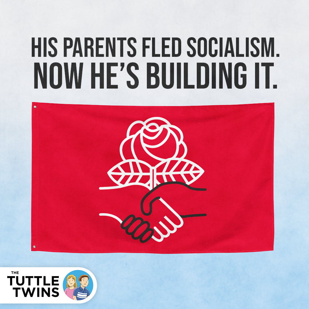 His parents fled socialism. Now he's building it in New York.