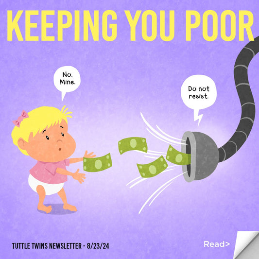 The system is rigged to make (and keep) us poor