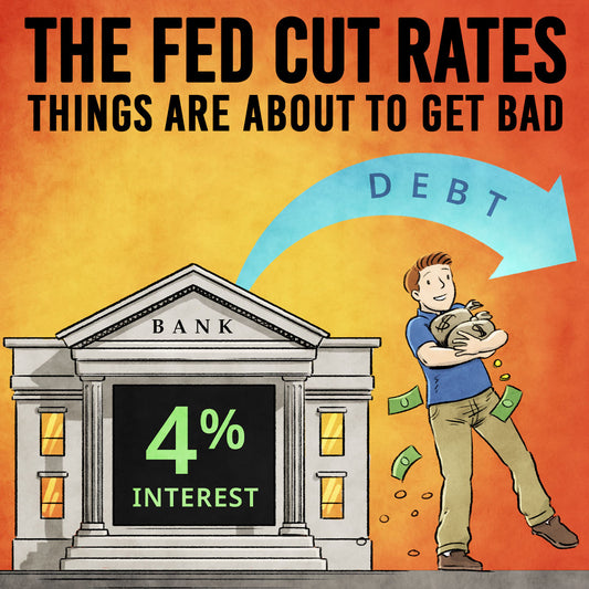 The Fed cut rates. We know what that means.