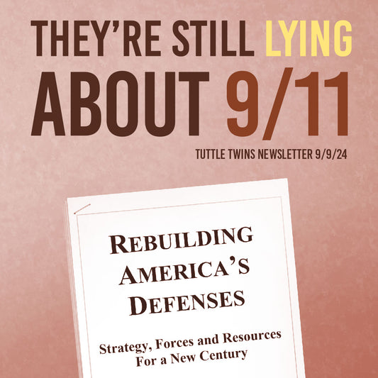 They're still lying about 9/11. Why?