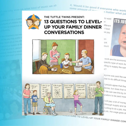 13 Questions to Level-Up Your Family Dinner Conversations (PDF)