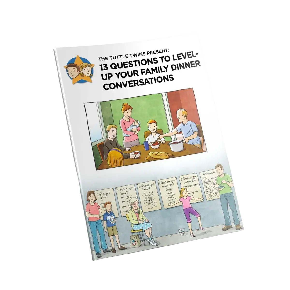 13 Questions to Level-Up Your Family Dinner Conversations (PDF)