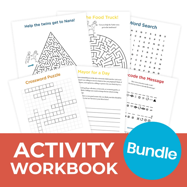 Tuttle Twins Workbooks (All 14 PDF Activity Workbooks)