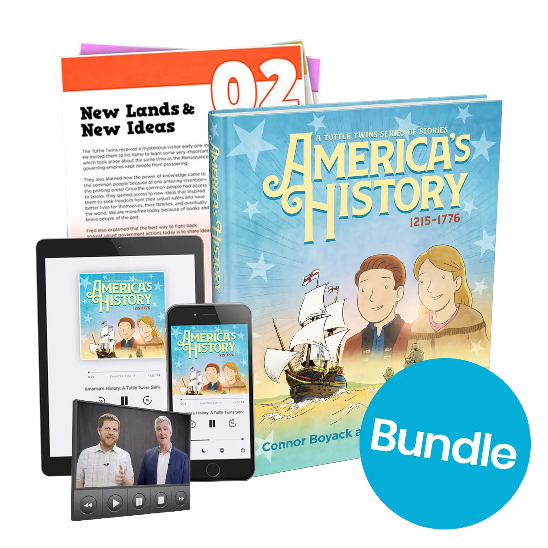 America's History, Volume 1 from The Tuttle Twins