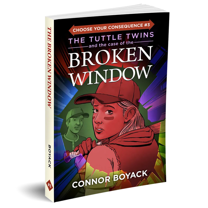 Case of the Broken Window from The Tuttle Twins