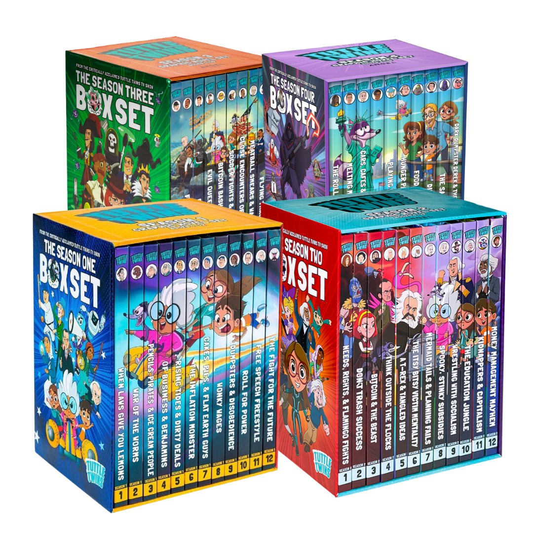 Seasons 1-4 Graphic Novels Box Set