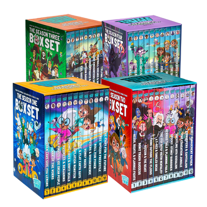 Seasons 1-4 Graphic Novels Box Set