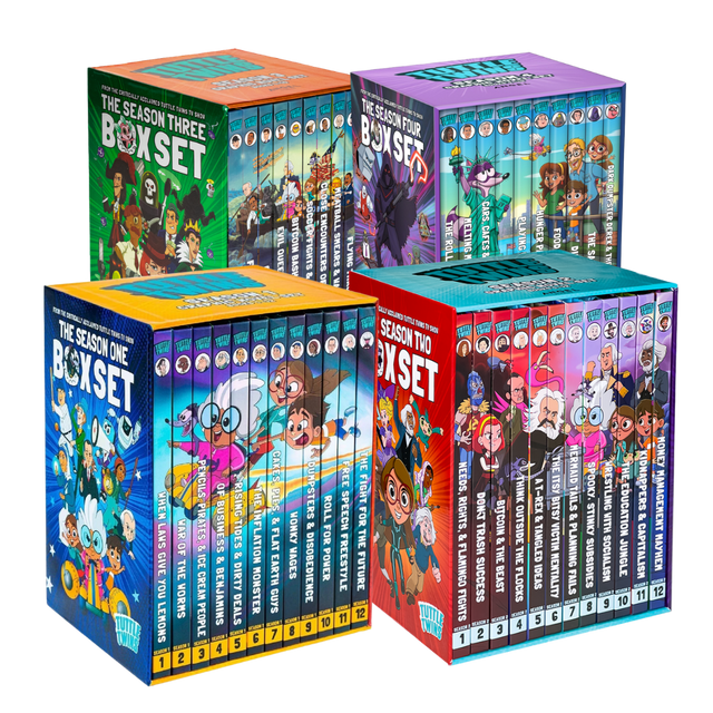Seasons 1-4 Graphic Novels Box Set