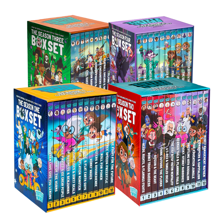 Seasons 1-4 Graphic Novels Box Set