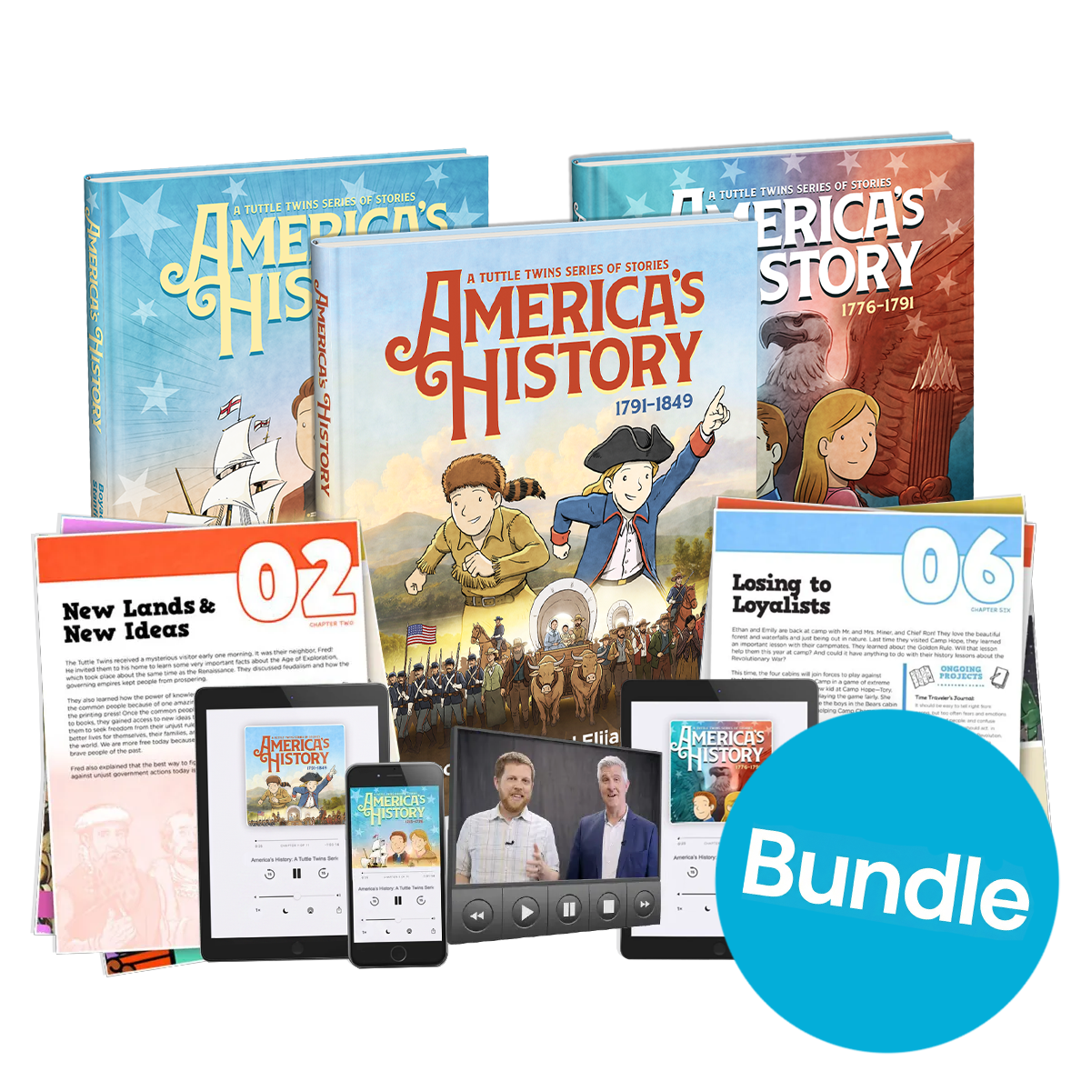 America’s History Bundle (Volumes 1-3)