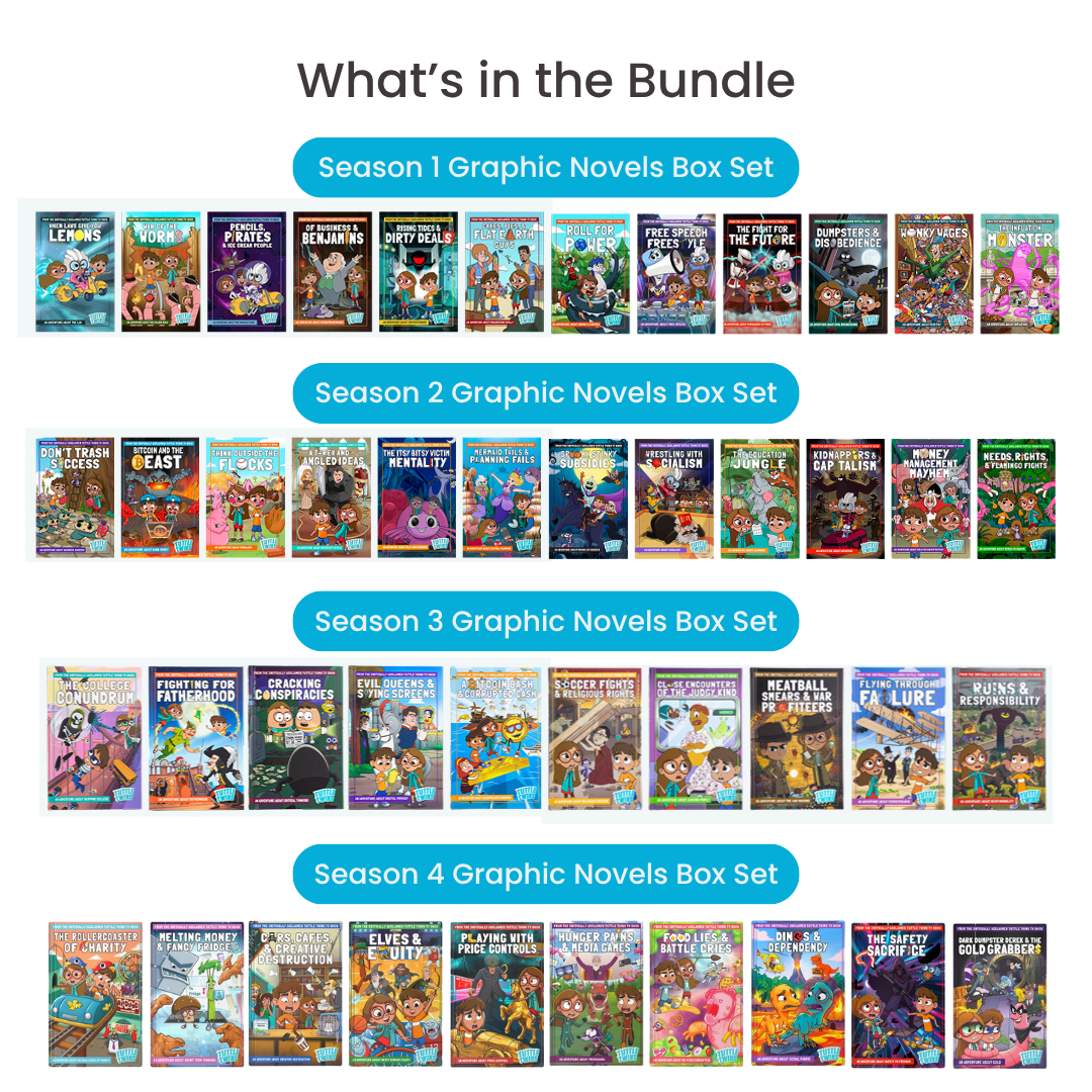 Seasons 1-4 Graphic Novels Box Set