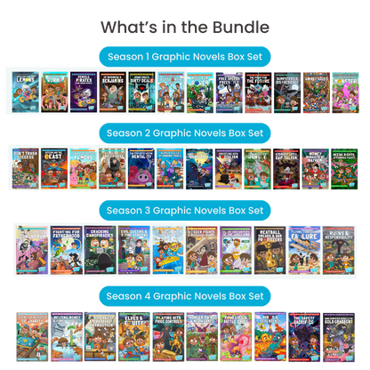 Seasons 1-4 Graphic Novels Box Set