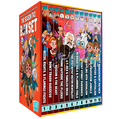 Season 2 Graphic Novels Box Set (Hardback)