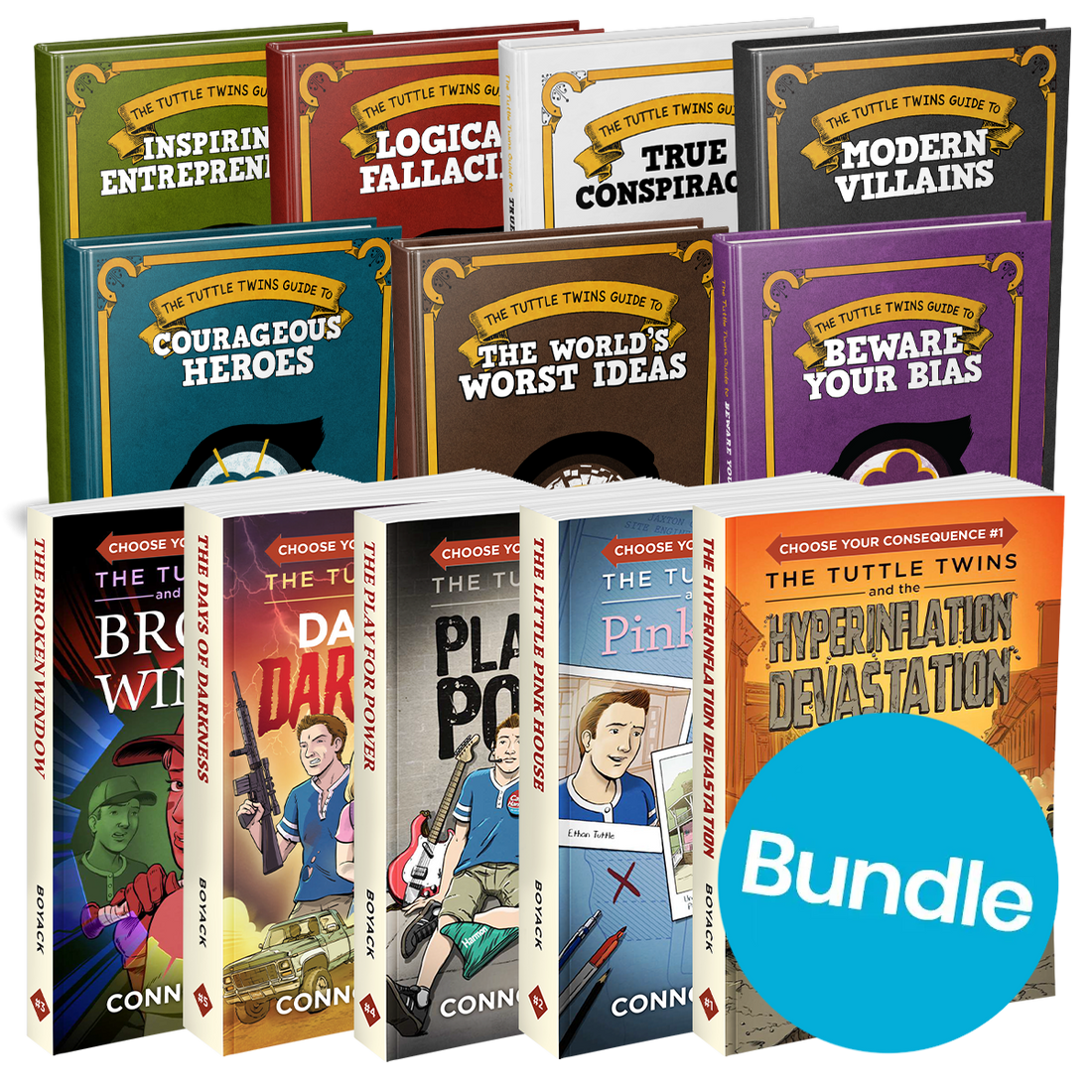 Non-Fiction Books for Teens from The Tuttle Twins