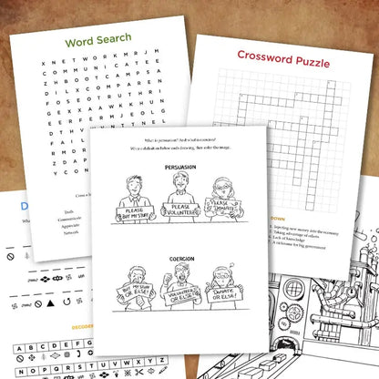 Tuttle Twins Workbooks (All 14 PDF Activity Workbooks)