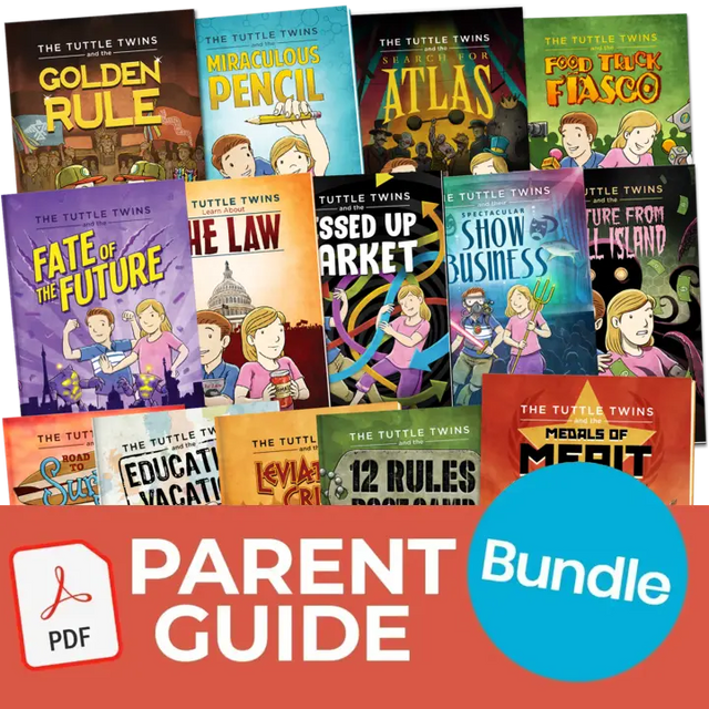 PDF Parent Guides for Tuttle Twins Books (All 14)