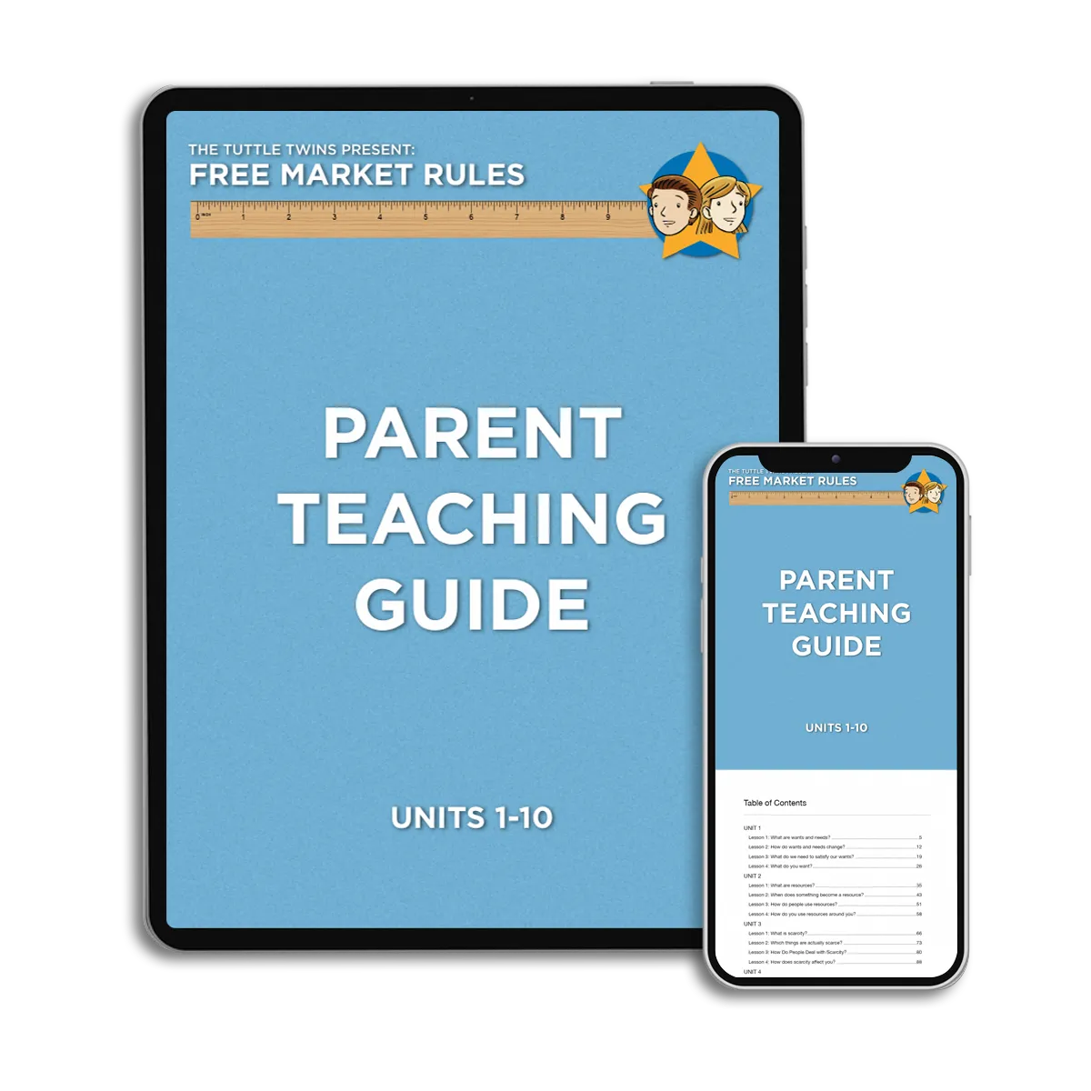 Parent Guide for Units 1-10 of Free Market Rules