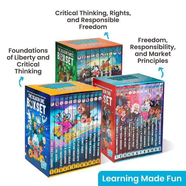Seasons 1-3 Graphic Novels Box Set