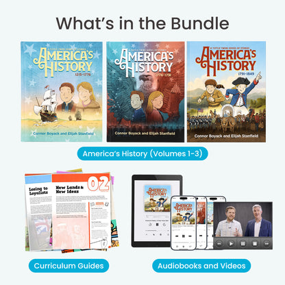 America’s History Bundle (Volumes 1-3)