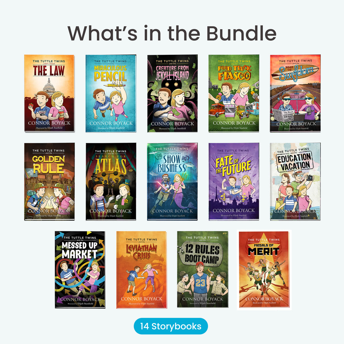 Tuttle Twins Combo Pack (plus free workbooks!)
