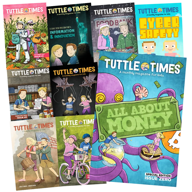 Monthly Magazine from The Tuttle Twins